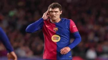 قرار حاسم.. لابورتا يفكر بمستقبل كريستنسن بعد إصابة الرباط الصليبي